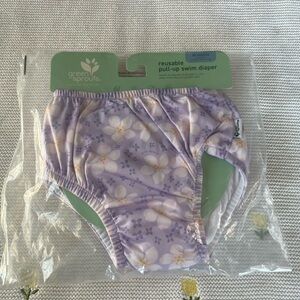 Green Sprouts Reusable Pull-Up Swim Diapers Size 24 Months Lot of 2 NWT